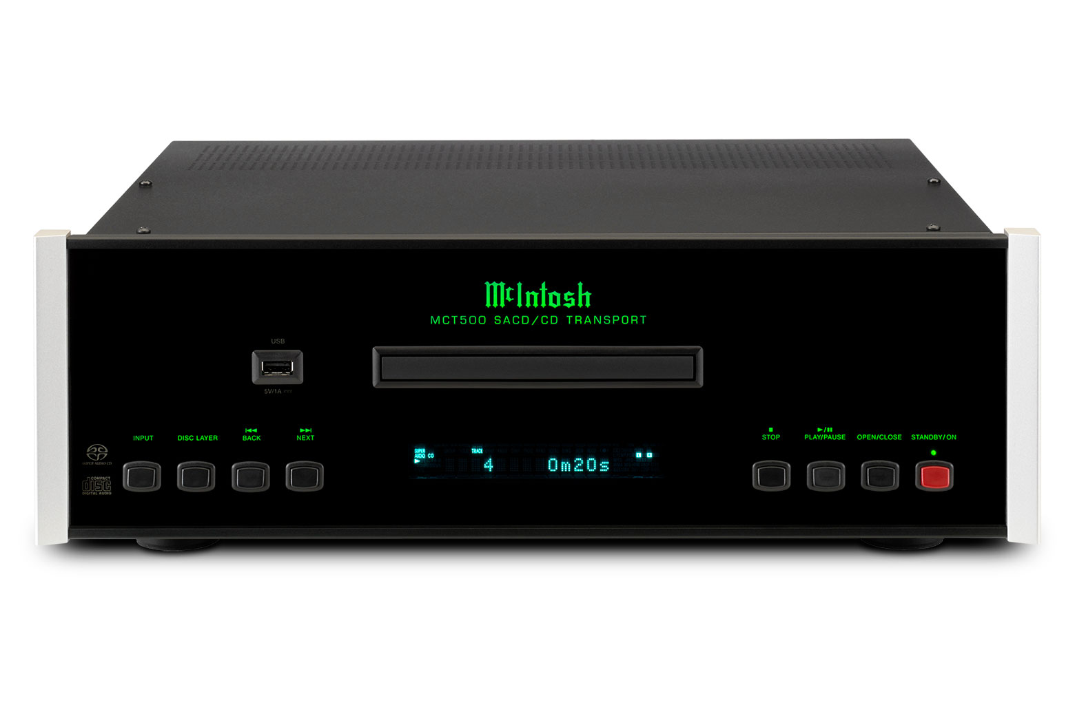 McIntosh MCT500 2 Kanallı SACD/CD Transport